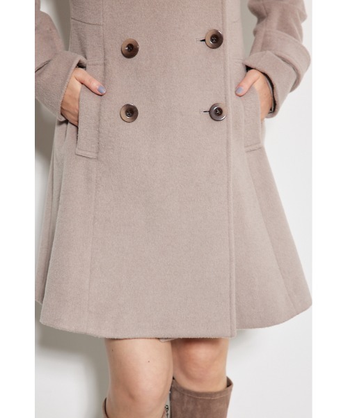 rienda（リエンダ）の「＃MINI23シンデレララインコート（チェスター