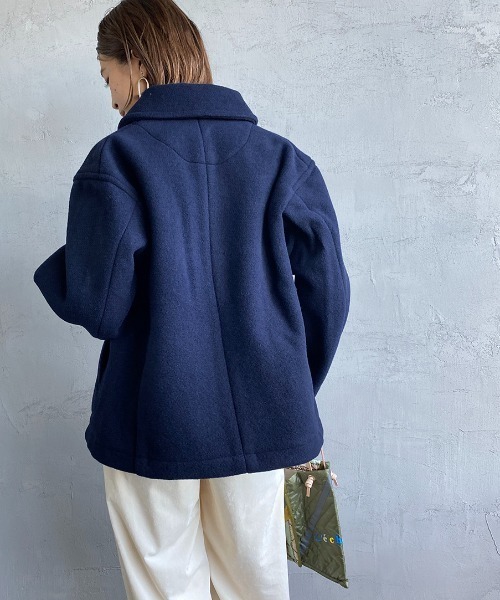 DANTON（ダントン）の「[DANTON/ダントン] ウールパイル 丸襟