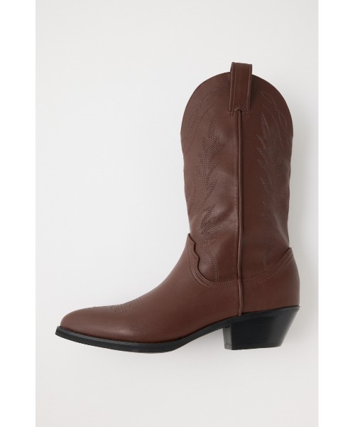 MOUSSY（マウジー）の「WESTERN BOOTS / ウエスタンブーツ（ブーツ