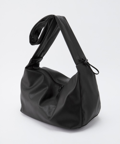 ギャザーハーフムーンショルダーバック MONO-MART│MONO-MART