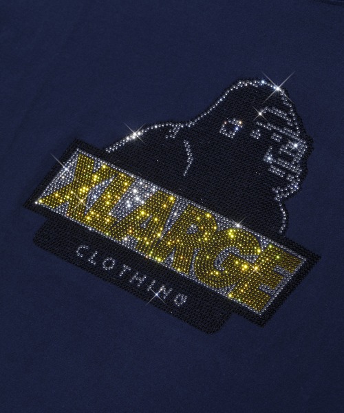RHINE STONE SLANTED OG S/S TEE（Tシャツ/カットソー）｜XLARGE
