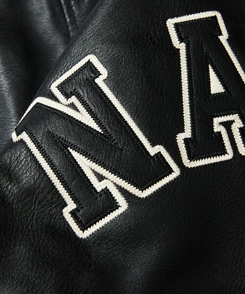 NAUTICA（ノーティカ）の「NAUTICA/ノーティカ Arch Logo Leather