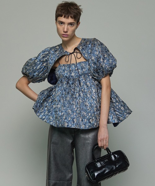 MAISON SPECIAL（メゾンスペシャル）の「Flower Jacquard Layering