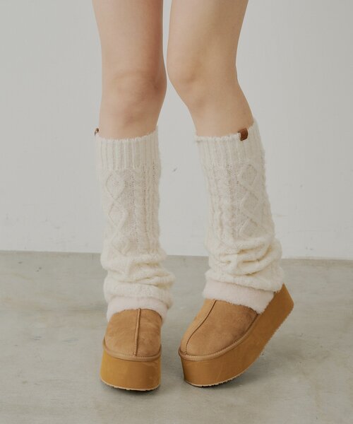 2way厚底ムートンサボ（その他シューズ）｜Chico（チコ）の