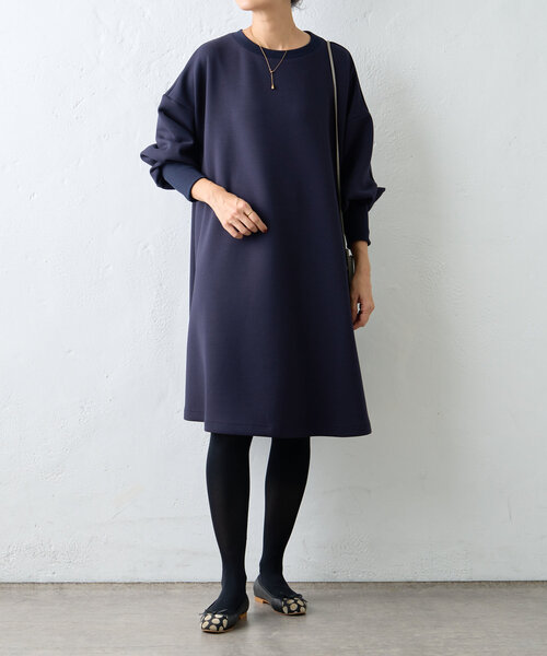 BEARDSLEY（ビアズリー）の「袖パフダンボールワンピース（ワンピース