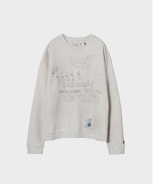 MIHARAYASUHIRO/ミハラヤスヒロ】J13PO723 SWEAT PO（スウェット