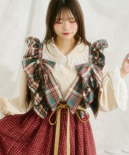 kutir（クティール）の「【クティールとレトロ】SET着用可 2WAYフリル