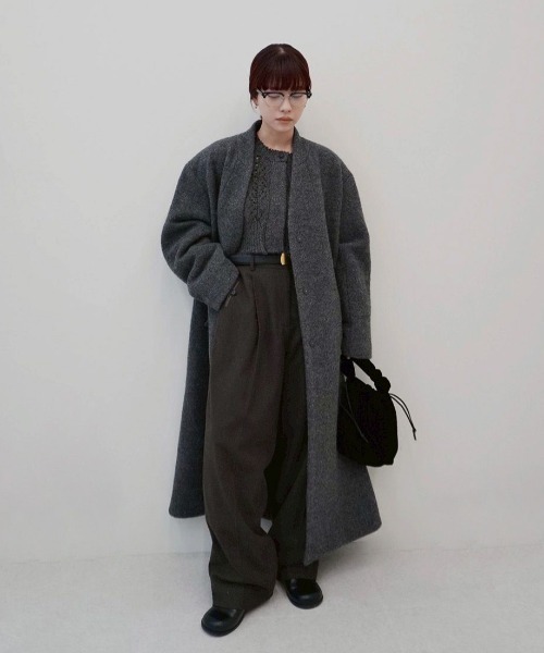 anuke(アンヌーク) Cable Knit Cardigan グレー anuke（アンヌーク）の