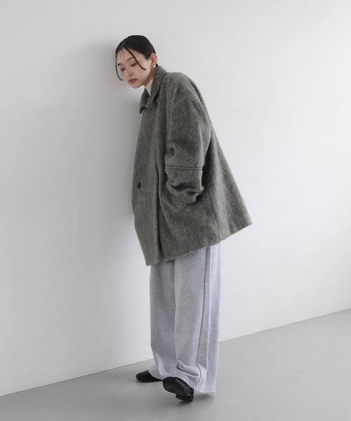 hellam（へラム）の「シャギーミドルコート（ピーコート）」 - WEAR