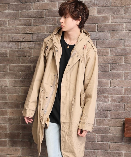 HOUSTON ヒューストン M-51パーカー ミリタリー モッズコート 青島