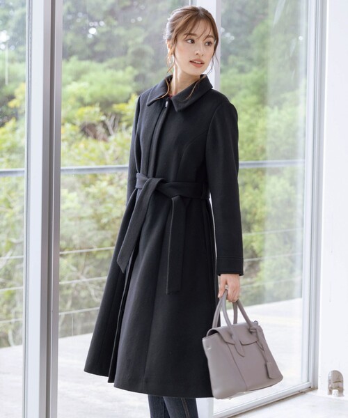 90s AD1997 97AW ウールオーバーコート archive モヘア 黒 12520006