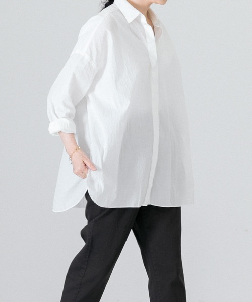 かぐれ（カグレ）の「コットンビッグシャツ（シャツ/ブラウス）」 - WEAR