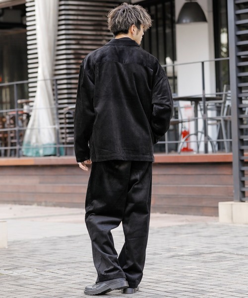 セール】太畝 コーデュロイ CPOジャケット ワイドパンツ 上下セット