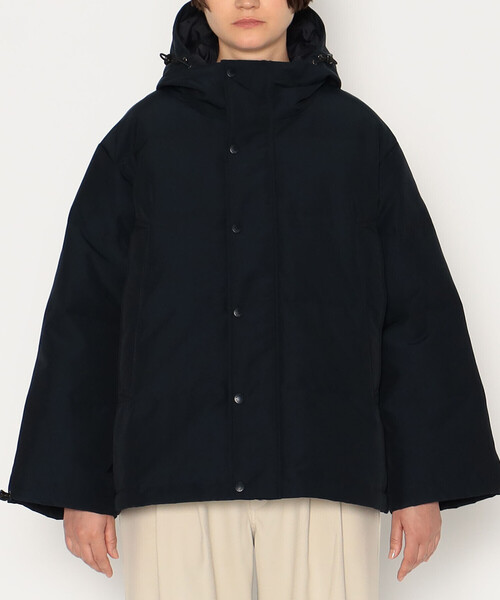 WOMEN'S BIG SILHOUETTE HOODED DOWN JACKET（ダウンジャケット/コート