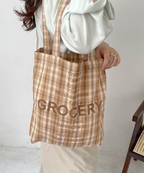 GROCERYロゴトートバッグ（トートバッグ）｜MANGROVE（マングローブ