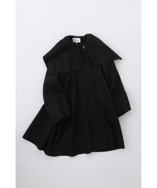 ENFOLD（エンフォルド）の「メルトンリバーケープ Aラインコート