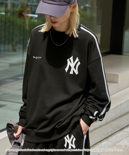 MLB/メジャーリーグベースボール 別注 セットアップ ワッペン刺繍