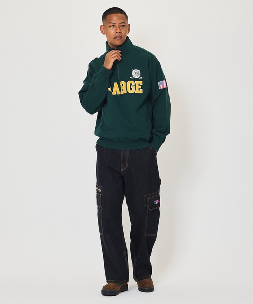 XLARGE（エクストララージ）の「HOCKEY HALF ZIP SWEATSHIRT