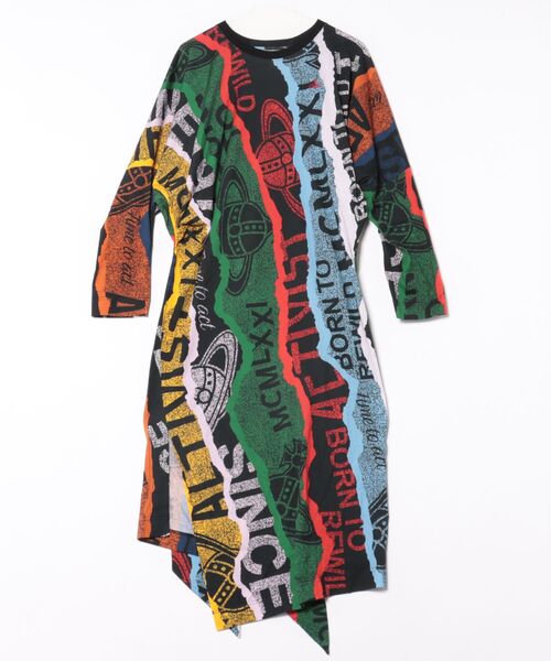 TOWEL BLACK PRINTｲﾝﾌｨﾆﾃｨﾄﾞﾚｽ（ワンピース）｜Vivienne Westwood