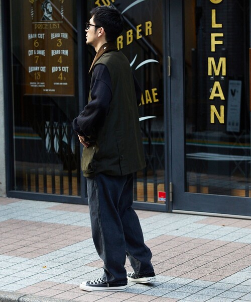 Barbour（バブアー）の「Barbour/バブアー 別注 BEDALE VEST/ビデイル