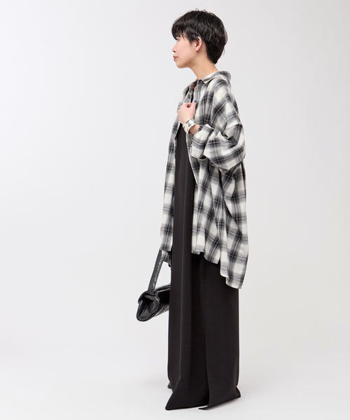 PROVOKE/プロヴォーク】Oversized check Shirt（シャツ/ブラウス）｜AP