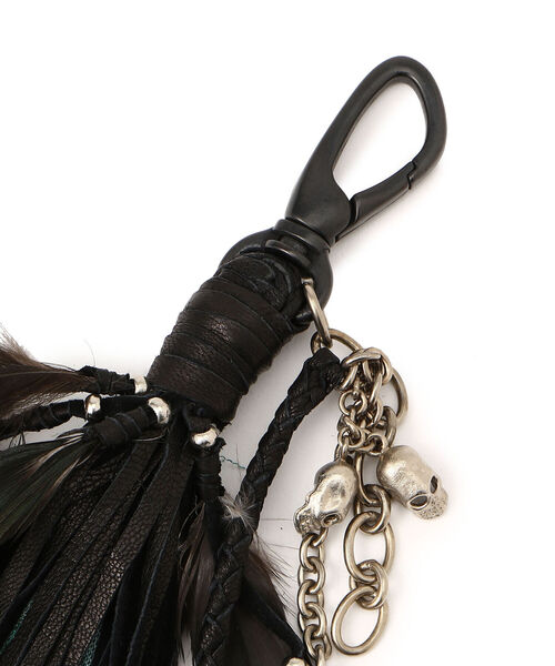 KMRii（ケムリ）の「KMRii/ケムリ/FEATHER HOOK 13（キーホルダー