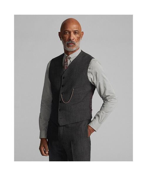 RRL（ダブル アール エル）の「ウール ツイード ベスト（ベスト）」 - WEAR