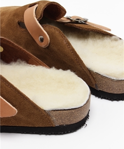 BOSABO（ボサボ）の「BOSABO/ボサボ ムートンサンダル（サンダル