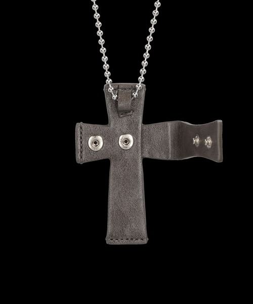 Cross Leather Strap Wallet（ネックレス）｜SCULPTOR（スカルプター