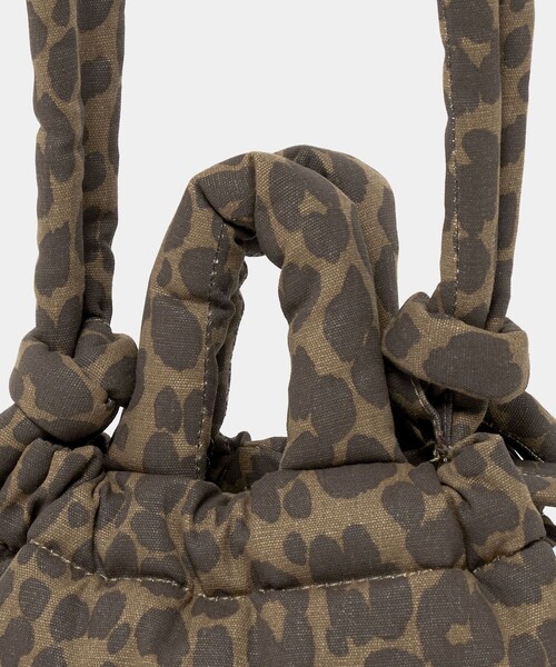 OLEND＞ONA MICRO ソフト ショルダーバッグ 3WAY/レオパード