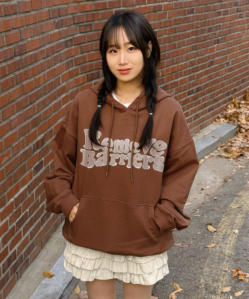 セール】リムーブテリー スウェット フードパーカー [モカ]（パーカー