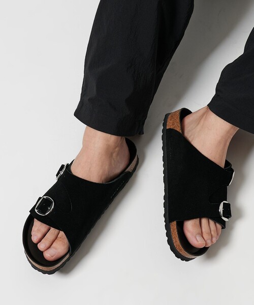 別注】 ＜BIRKENSTOCK＞ チューリッヒ ブラック/サンダル（サンダル