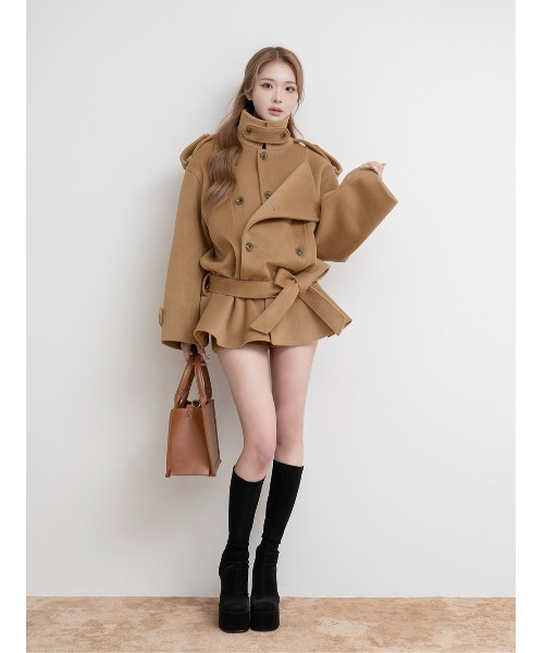 ドロップショルダージャケットコート（その他アウター）｜Darich