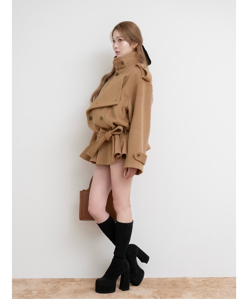 ドロップショルダージャケットコート（その他アウター）｜Darich