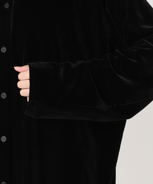 CITYSHOP（シティーショップ）の「VELVET OVER シャツ（シャツ