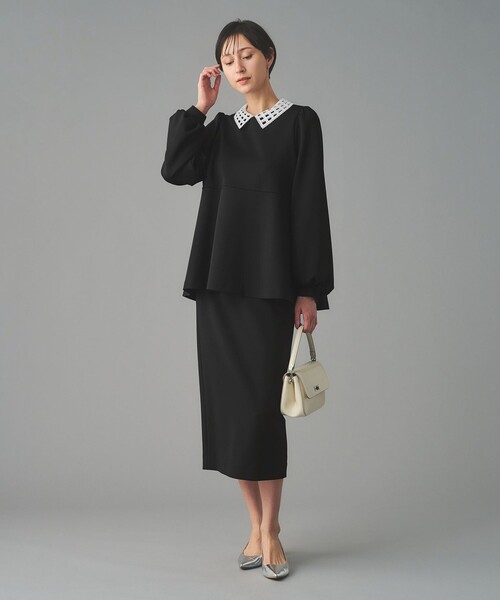 SPONGY ペプラム ブラウス（シャツ/ブラウス）｜UNITED ARROWS