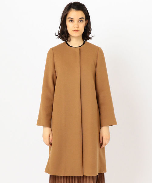 SHIPS（シップス）の「MANTECOノーカラーコート◇（その他アウター