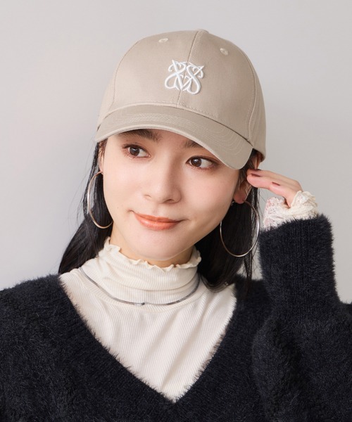 新色追加】ロゴマーク刺繍キャップ（キャップ）｜VIS（ビス）の