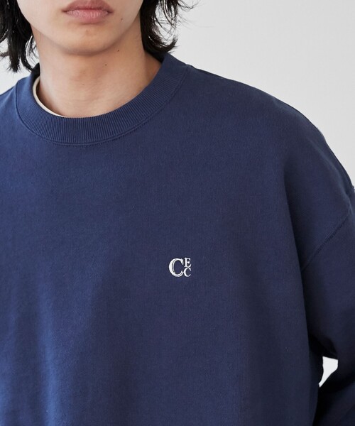 coen（コーエン）の「§【CEC】ヘビーオンス刺繍クルーネックスウェット