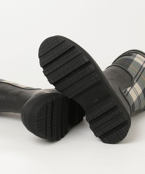 Dena タータンレインブーツ（レディース）（レインシューズ）｜Barbour