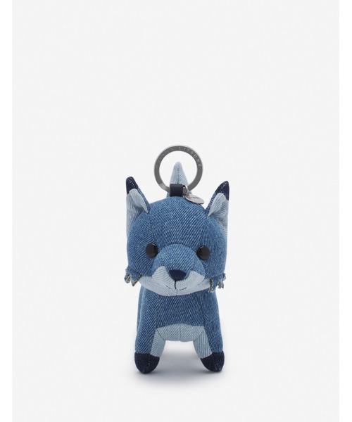 Maison Kitsune（メゾンキツネ）の「DENIM FOX BAG CHARM