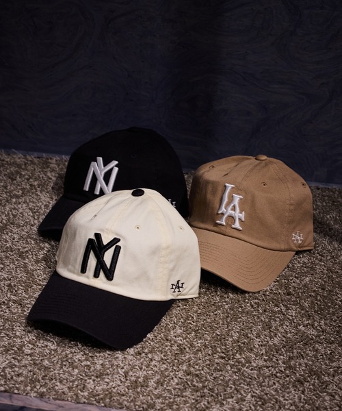 AMERICAN NEEDLE】 LA/NY LOGO BASEBALL CAP（キャップ）｜AMERICAN