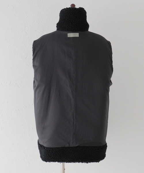 セール】【KURO/クロ】ボア B3 ベスト（ブルゾン）｜KURO（クロ）の