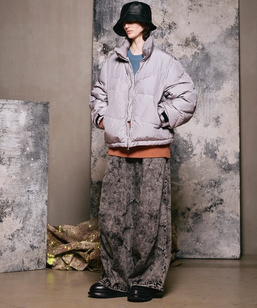 UNISEX》Prime-Wide Denim Balloon Pants/プライムワイドデニム