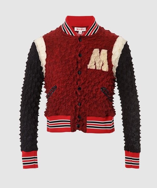 MASU（エムエーエスユー）の「SPIKY STADIUM JACKET（ブルゾン）」 - WEAR