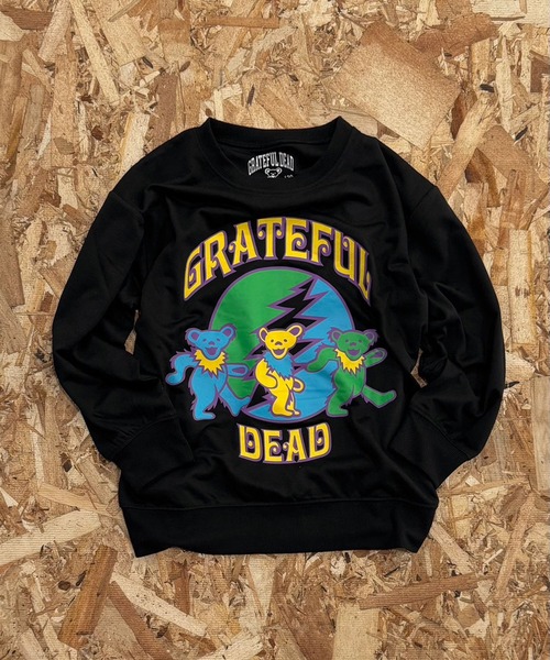 GRATEFUL DEAD/グレイトフルデッド】 綿タッチ ミニ裏毛 トレーナー