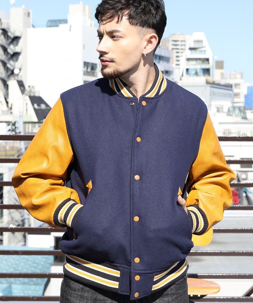 HOUSTON（ヒューストン）の「HOUSTON メルトンスタジャン（スタジャン