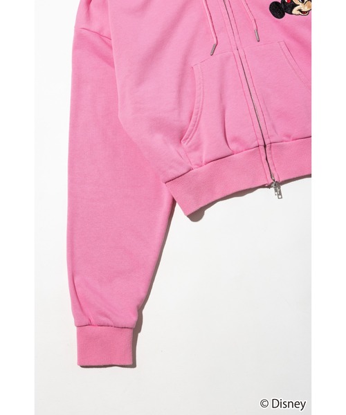 Disney / EMBROIDERY ZIP HOODIE（パーカー）｜WCJ（ダブルシージェイ