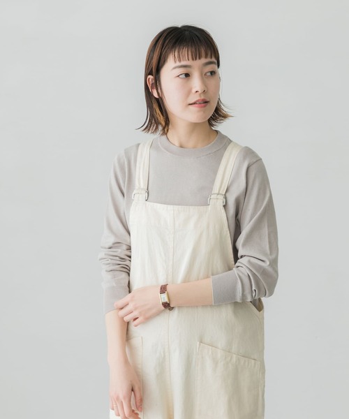 かぐれ（カグレ）の「コットンシルククルーネックプルオーバー（ニット