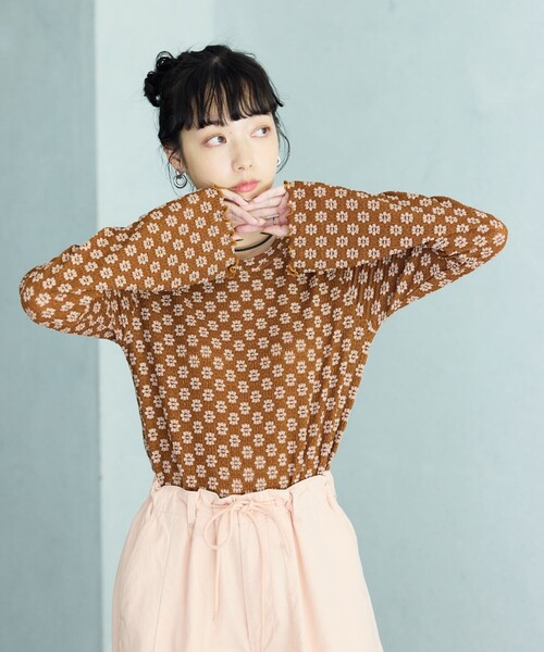 FREAK'S STORE（フリークスストア）の「フラワーストレッチロンT（T